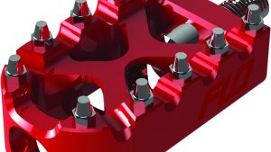 FLO MOTORSPORTS MOTO STYLE SHIFT PEG RED