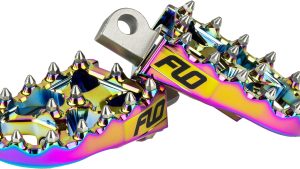FLO MOTORSPORTS MOTO STYLE FOOTPEG SET JET FUEL 2"X3.125"