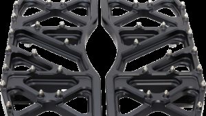 FLO MOTORSPORTS V5 FLOORBOARDS BLACK INDIAN