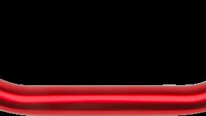 FORBIDDEN MOTO STYLE HANDLEBAR RED W/1" ENDS