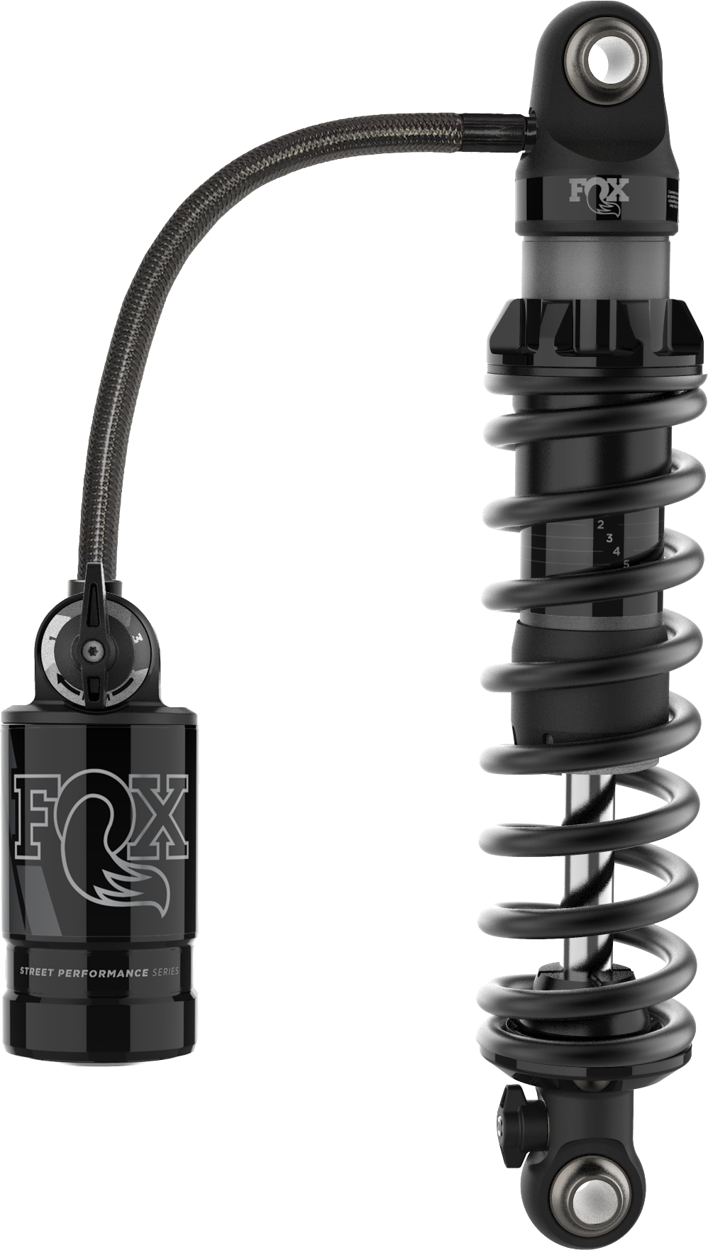 FOX QS3-QSR 14" SHOCK FLT REM RESI FULLY ADJ HVY SPR