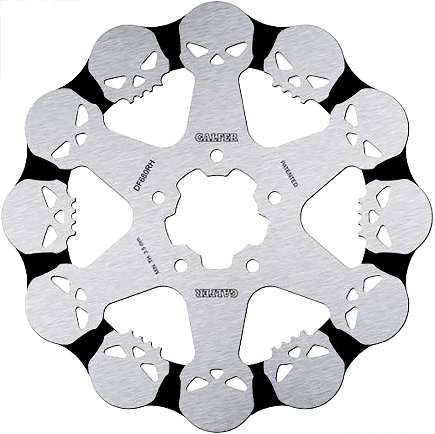 GALFER ROTOR 11.5" SOLID SKULL FR STAINLESS