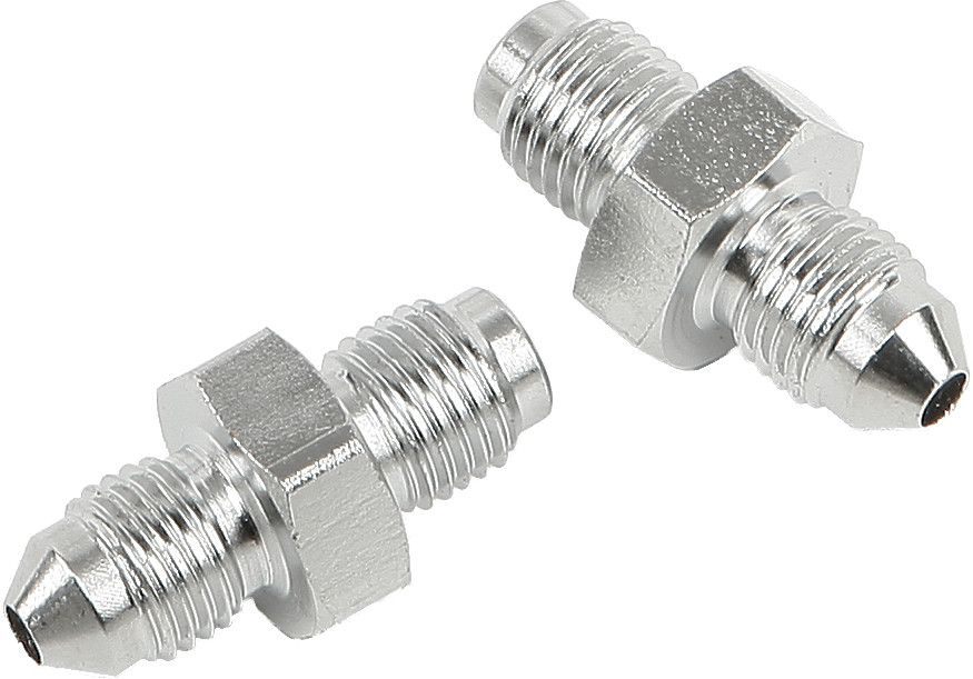 GOODRIDGE JIC TO -3 TUBE ADAPTER PAIR 3/8-24 MALE CHROME 3/8"