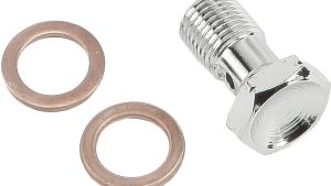 GOODRIDGE BANJO BOLT CHROME 10MMX1.0 SHORT