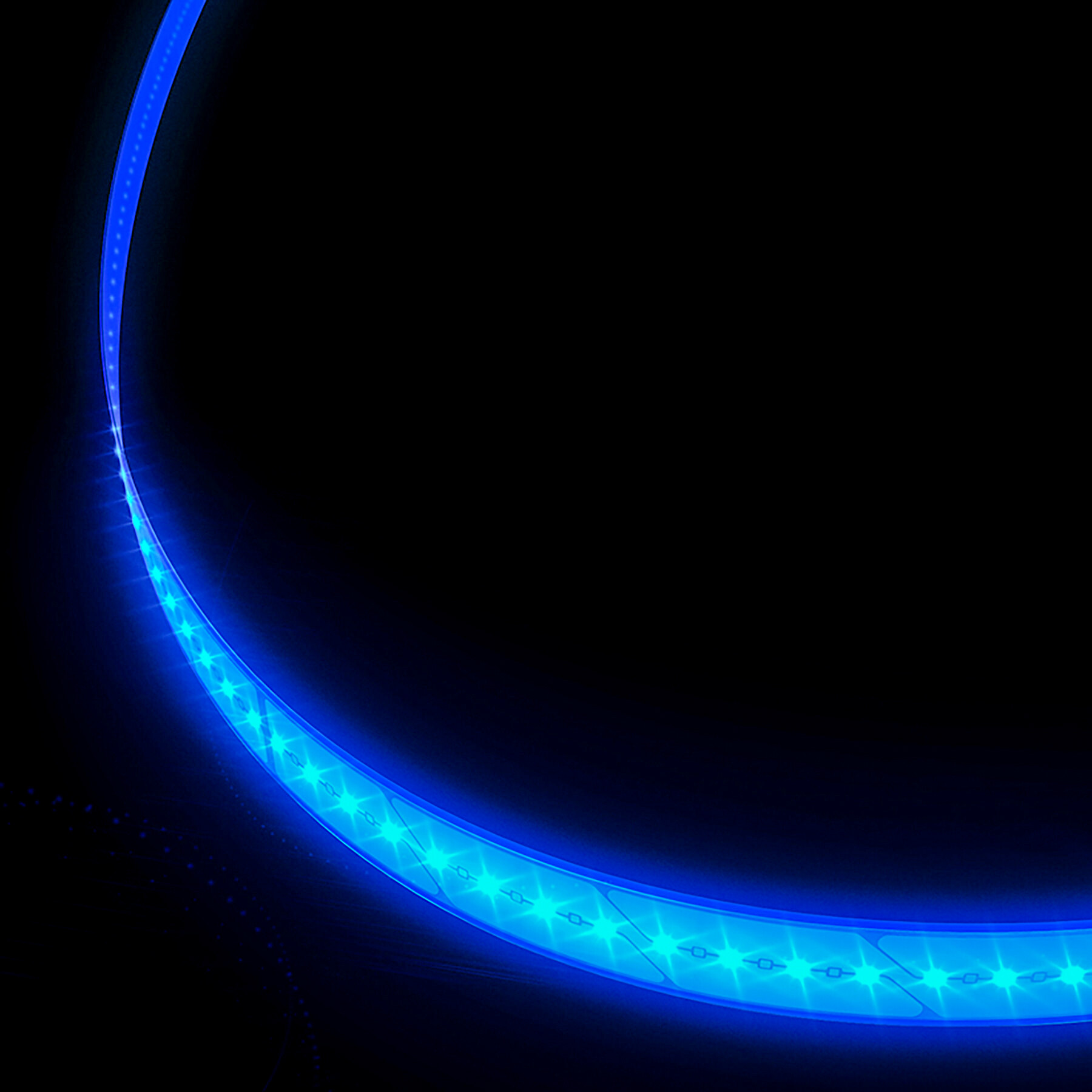 GROTE XTL LED LIGHT STRIP 18.8" BLUE