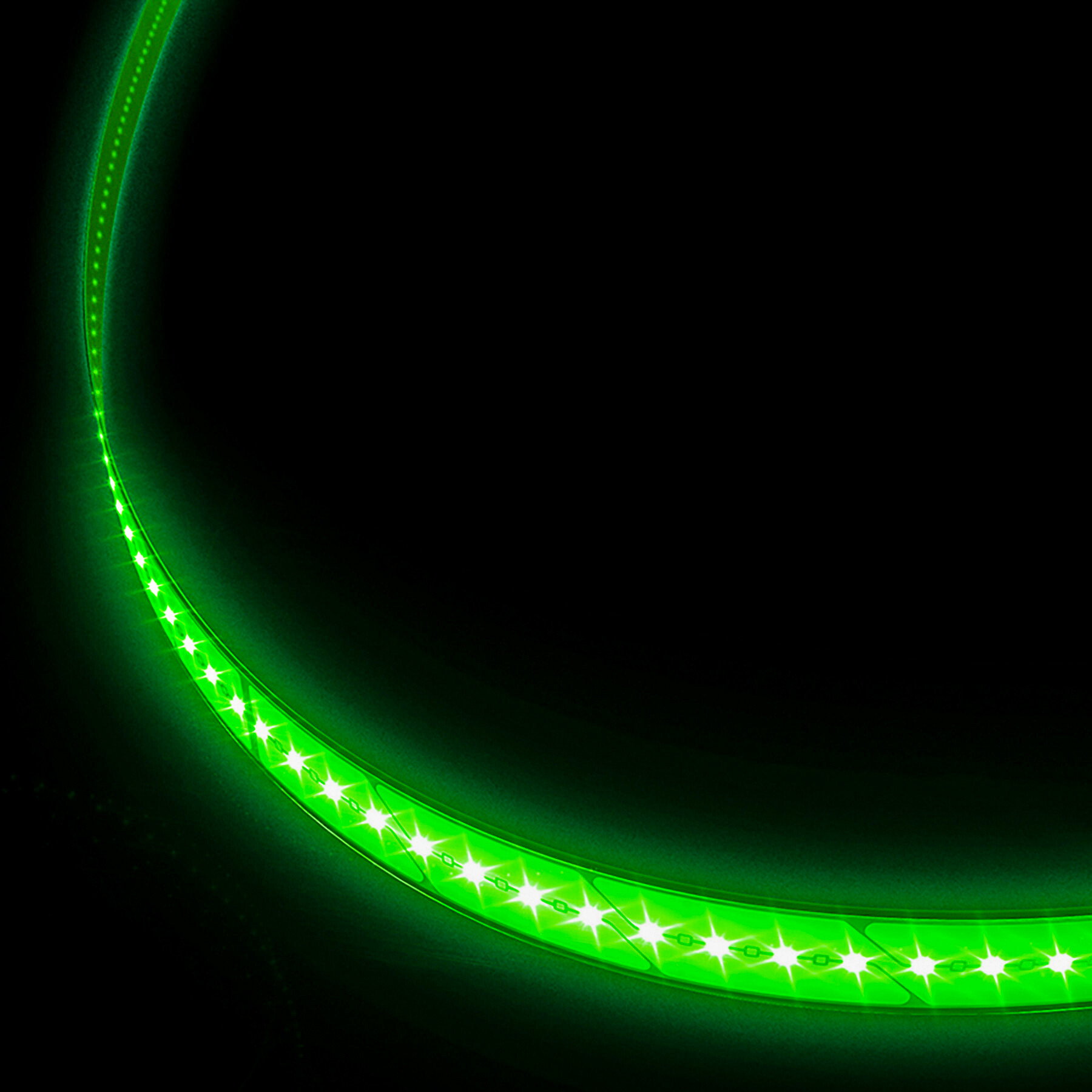 GROTE XTL LED LIGHT STRIP 18.8" GREEN