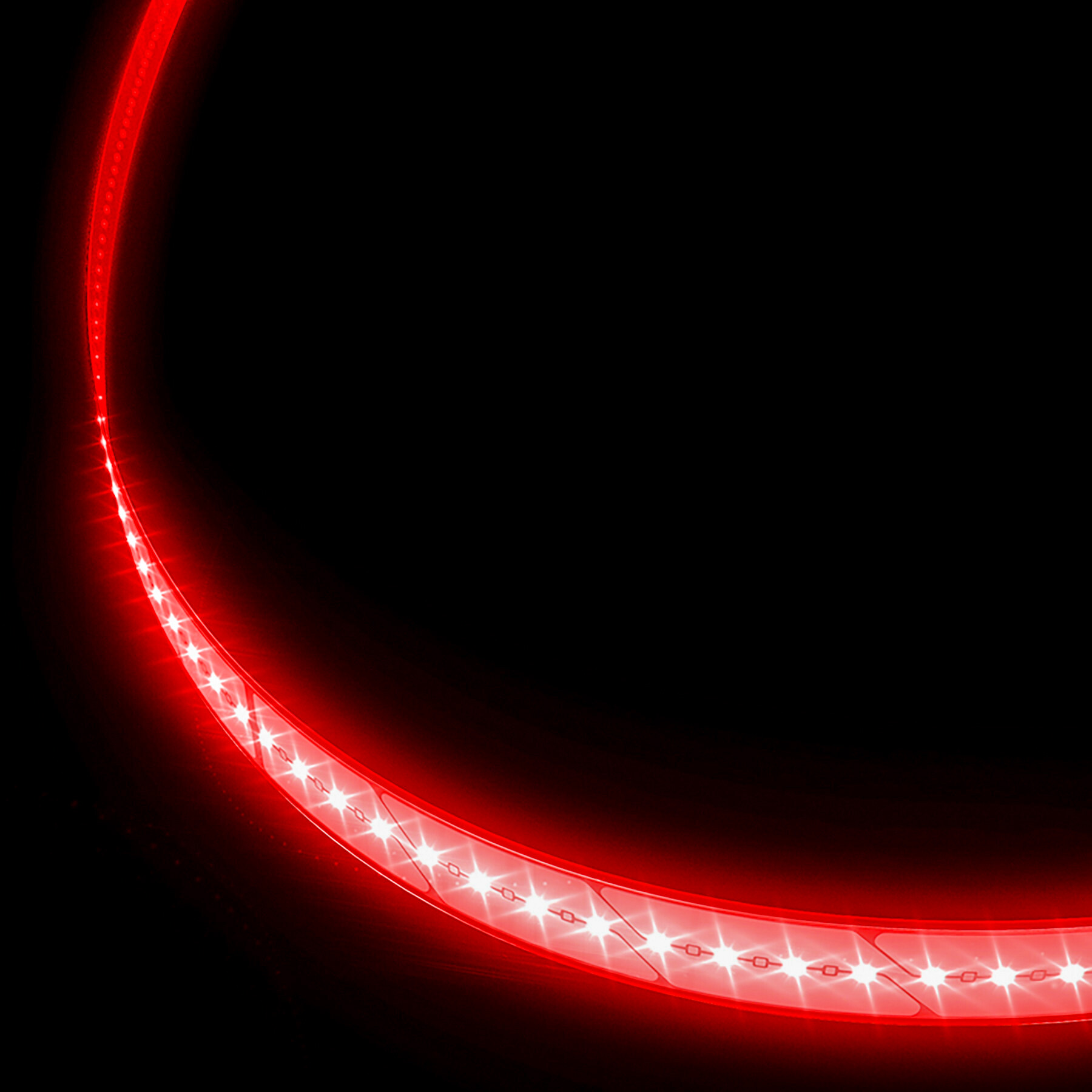 GROTE XTL LED LIGHT STRIP 18.8" RED