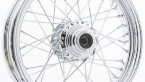 HARDDRIVE FR 40-SPK SD CHROME 16X3.5 FLST-HUB 3/4" AXL 00 LTR