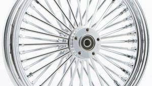 HARDDRIVE FR 48-SPK SD CHROME 18X3.5 WG-HUB 3/4" AXL 00 LTR