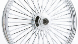 HARDDRIVE FR 48-SPK SD CHROME 23X3.5 WG-HUB 1" AXL 00 LTR