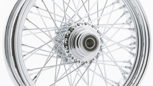 HARDDRIVE FR 60-SPK SD CHROME 16X3.5 FLST-HUB 3/4" AXL 00 LTR