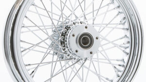 HARDDRIVE FR 60-SPK DD CHROME 16X3.5 WIDE-HUB 3/4" AXL 00 LTR