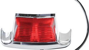 HARDDRIVE REAR FENDER TIP LIGHT RED LENS