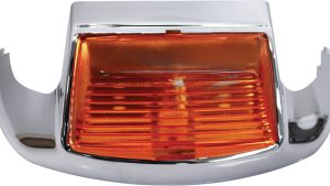 HARDDRIVE FRONT FENDER TIP LIGHT AMBER LENS