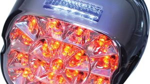 HARDDRIVE LAYDOWN LED TAILLIGHT SMOKED LENS