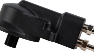 HARDDRIVE OIL FILTER HOUSING EVO 92-99 BLACK WRINKLE