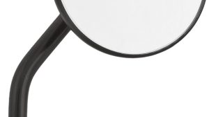 HARDDRIVE 3" ROUND MIRROR W/4" STEM BLACK L/R