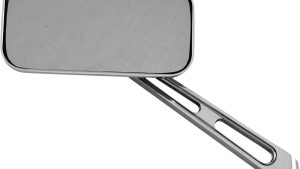 HARDDRIVE RECTANGULAR MIRROR CHROME L/R 4.25X2" EACH