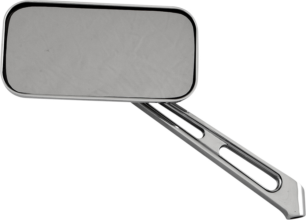 HARDDRIVE RECTANGULAR MIRROR CHROME L/R 4.25X2" EACH