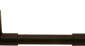 HARDDRIVE H-BAR Z-BAR 1 1/4" CABLE 4" RISE SATIN BLK