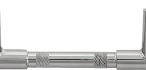 HARDDRIVE 1.25" Z-BAR W/ 4" RISE CHROME