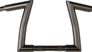 HARDDRIVE H-BAR Z-BAR 1 1/4" CABLE 9" RISE SATIN BLK