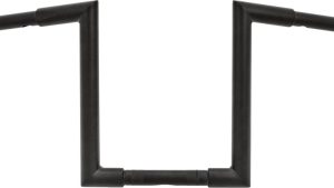 HARDDRIVE H-BAR Z-BAR 1 1/4" CABLE 12" RISE SATIN BLK