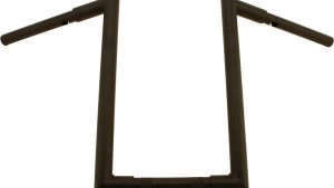 HARDDRIVE H-BAR Z-BAR 1 1/4" CABLE 16" RISE SATIN BLK