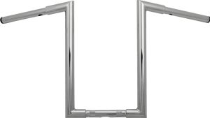 HARDDRIVE H-BAR Z-BAR 1 1/4" CABLE 16" RISE CHROME