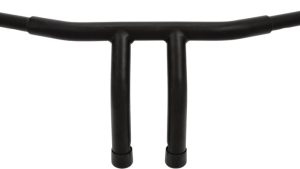 HARDDRIVE 1.25" FAT TILLER-BAR 8" RISE SATIN BLACK