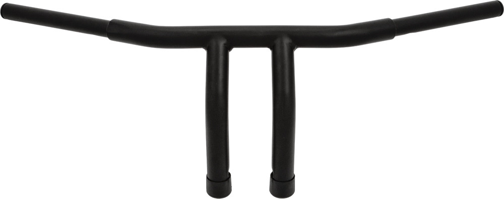HARDDRIVE 1.25" FAT TILLER-BAR 8" RISE SATIN BLACK