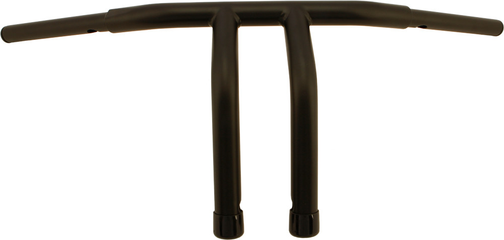 HARDDRIVE 1.25" FAT TILLER-BAR 10" RISE SATIN BLACK