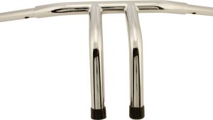 HARDDRIVE 1.25" FAT TILLER-BAR 10" RISE CHROME