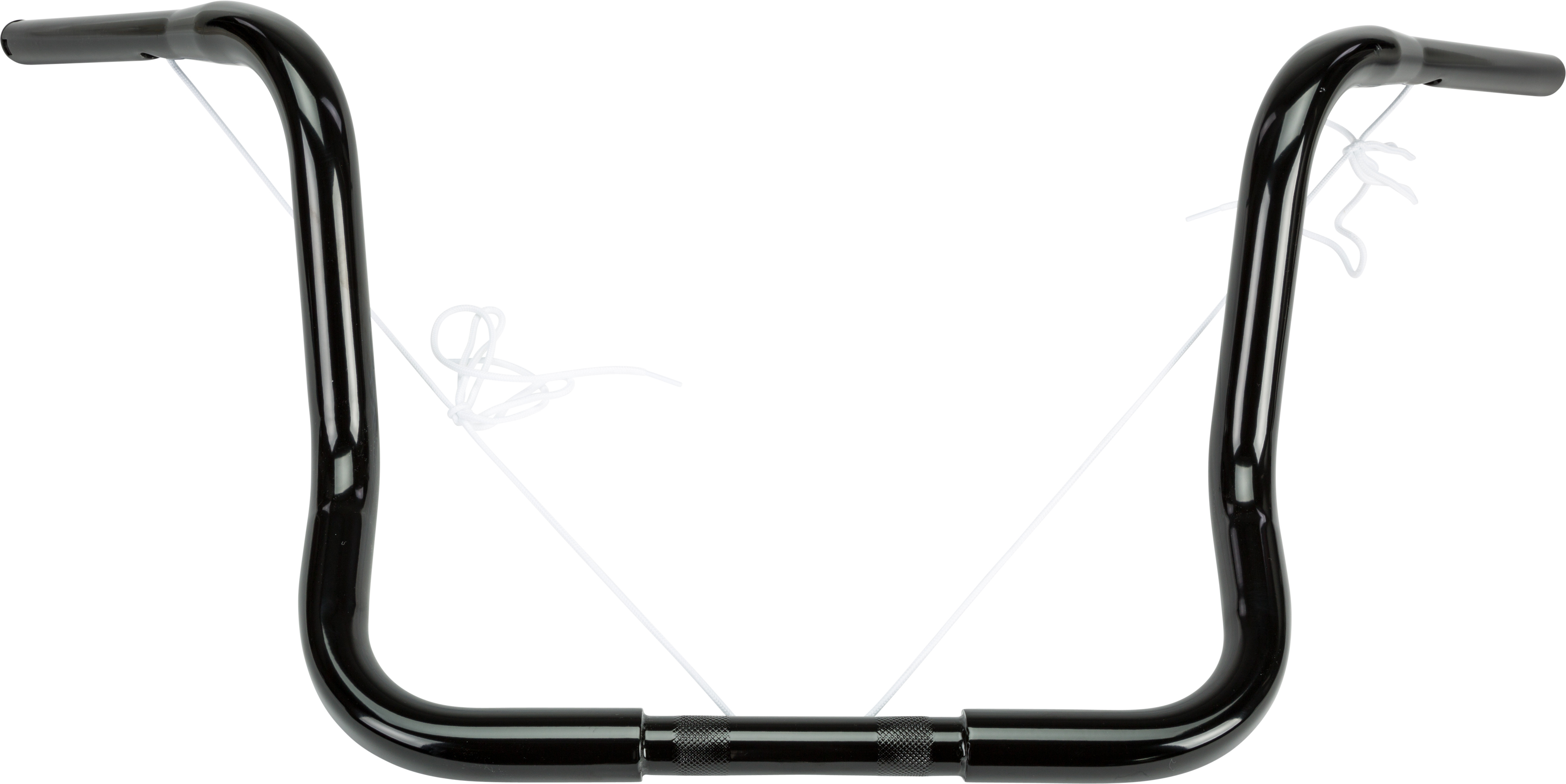 HARDDRIVE 1.25" BAGGER APE-HANGER 14" GLOSS BLACK TBW