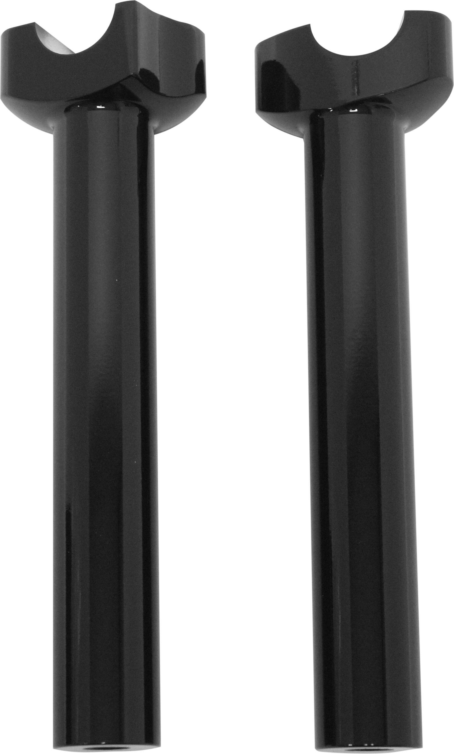 HARDDRIVE H-BAR RISERS 8.5" STRAIGHT BLACK