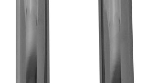 HARDDRIVE H-BAR RISERS 8.5" STRAIGHT CHROME