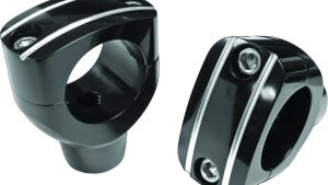 HARDDRIVE 2" GROOVED BLACK RISERS