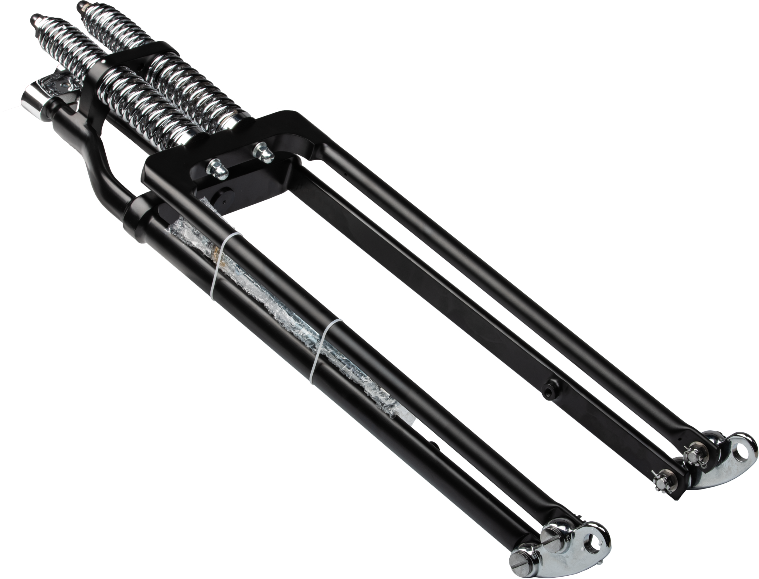 HARDDRIVE SPRINGER FORK TAPERED LEG +2 BLACK