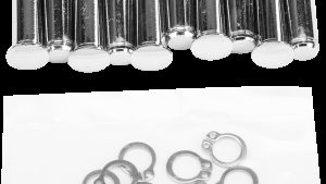 HARDDRIVE PIVOT PIN AND CLIP `04-19 XL CHROME