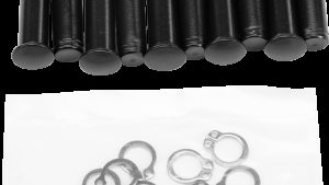 HARDDRIVE PIVOT PIN AND CLIP `04-19 XL BLACK