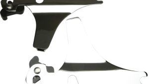 HARDDRIVE DETACHABLE SIDE PLATES CHROME FLSTC 00-02