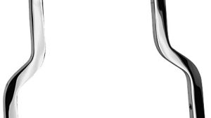 HARDDRIVE SHORTY SISSY BAR CHROME FXD 02-05