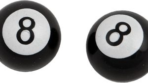 HARDDRIVE VALVE STEM CAPS 8 BALL PR