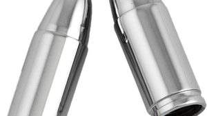 HARDDRIVE VALVE STEM CAPS CHROME BULLET PR