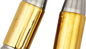 HARDDRIVE VALVE STEM CAPS GOLD BULLET PR