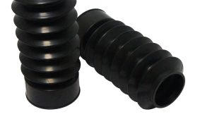 HARDDRIVE CUSTOM FORK BOOT 49MM SHORT BLACK