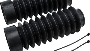 HARDDRIVE CUSTOM FORK BOOT 49MM LONG BLACK