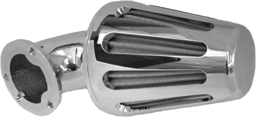 HARDDRIVE RAM AIR FILTER CHOPPED CHROME 4.5"X10"