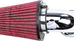 HARDDRIVE CORIOLIS HIGH PERFORMANCE AIR CLEANER CHROME