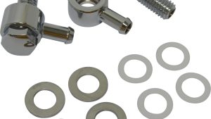 HARDDRIVE BREATHER FITTINGS W/ BOLTS EVO BIGTWIN, XL